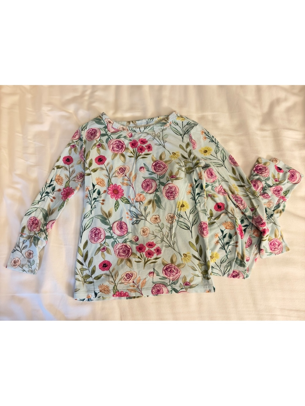 Posh Peanut Floral 2 Piece PJs - 2T